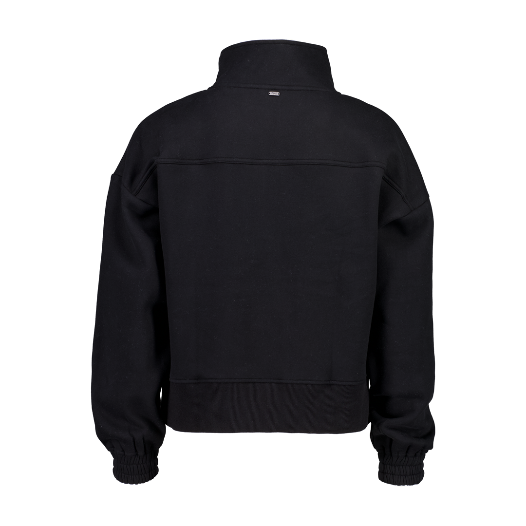 1/4 Zip Sweatshirt - Black